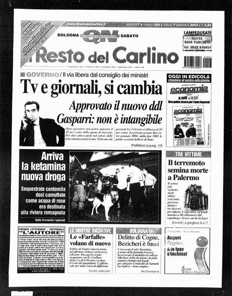 Il Resto del Carlino : giornale dell'Emilia